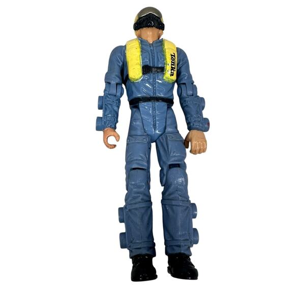 Tonka BTR Built To Rule Firefighter & Pilot Action Figure Loose Joints Lot of 2 - Picture 2 of 8